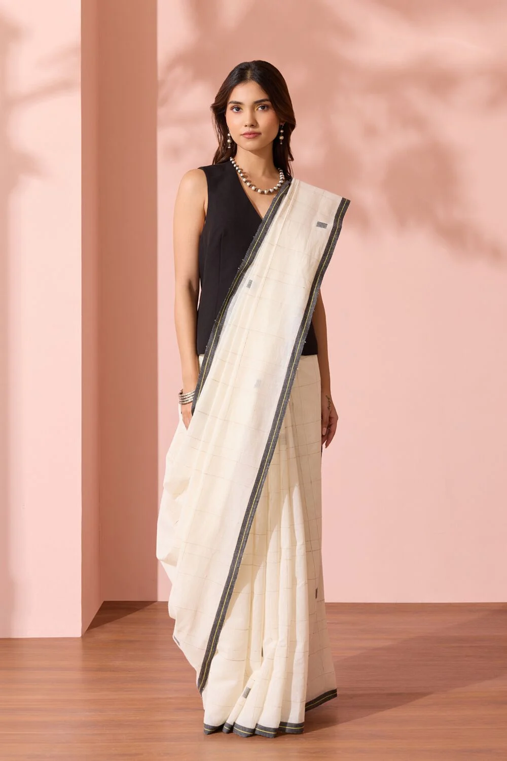 Cotton Saree with Border Design
